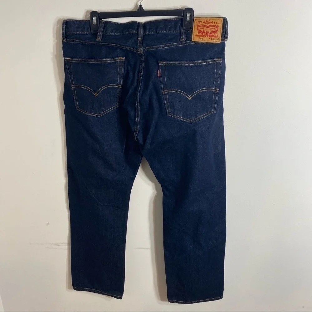 Levi’s 505 38x30 Blue Jeans Men’s Denim Relaxed